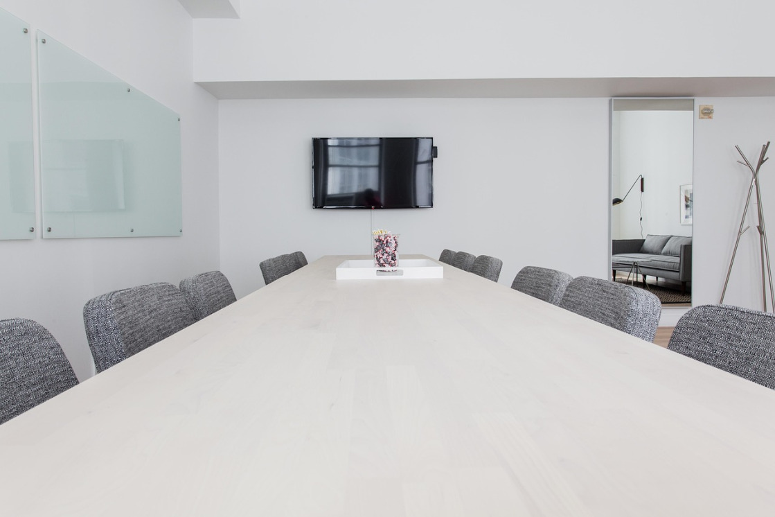corporate finance team boardroom